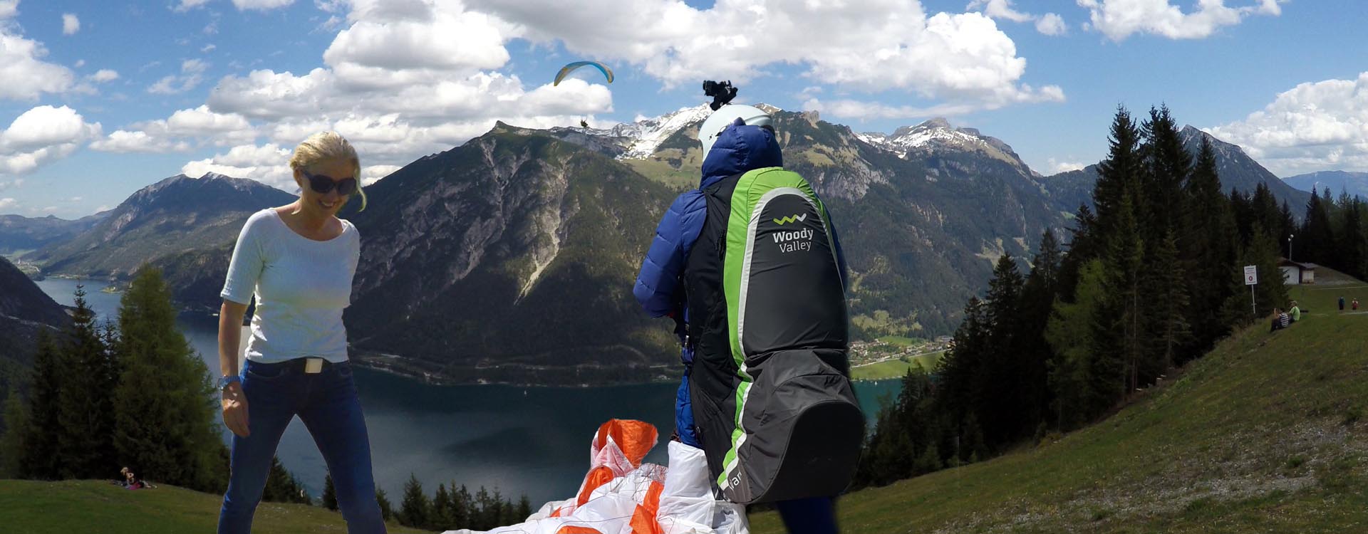 Paragliding Gleitschirmfliegen Achensee Rofan Austria Österreich